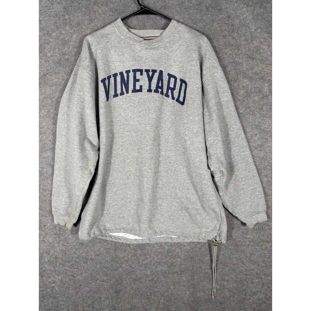 GEAR For Sports Vineyard Sweatshirt XL‎ Gray Pullover Long Sleeve Drawstring Hem